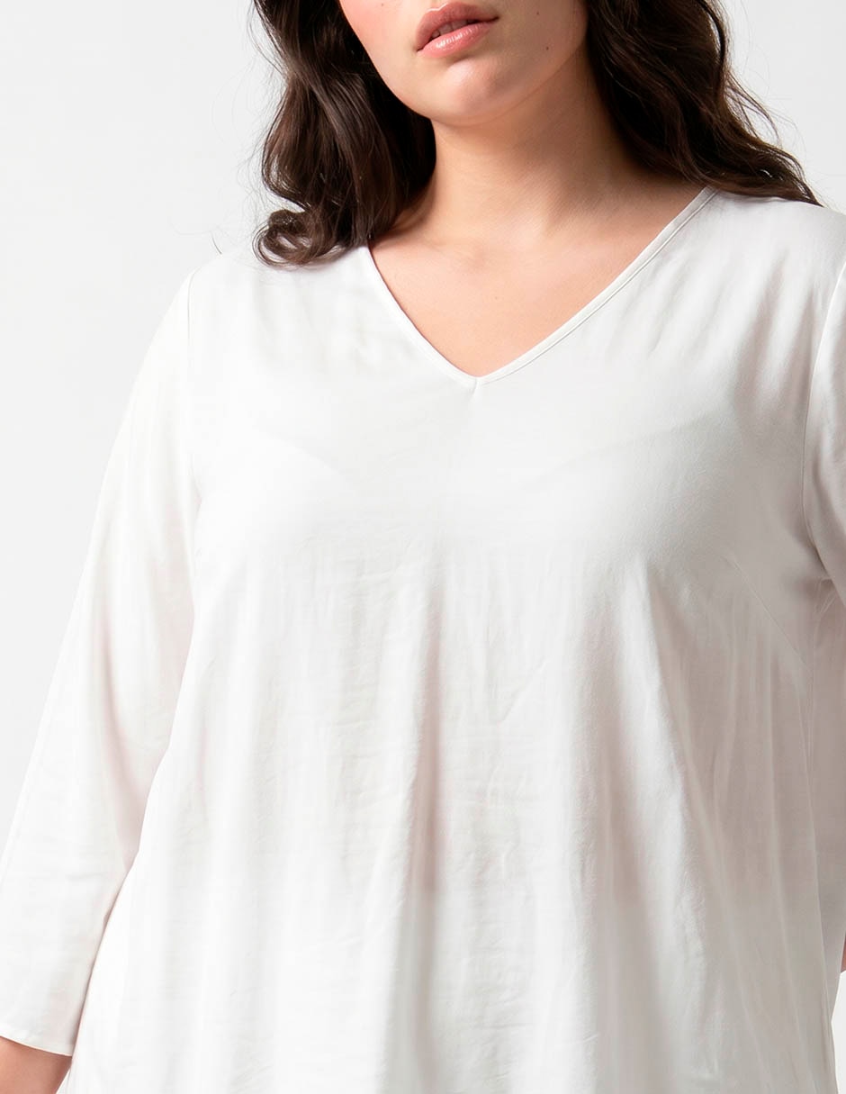Blusa manga 3/4 para mujer 4