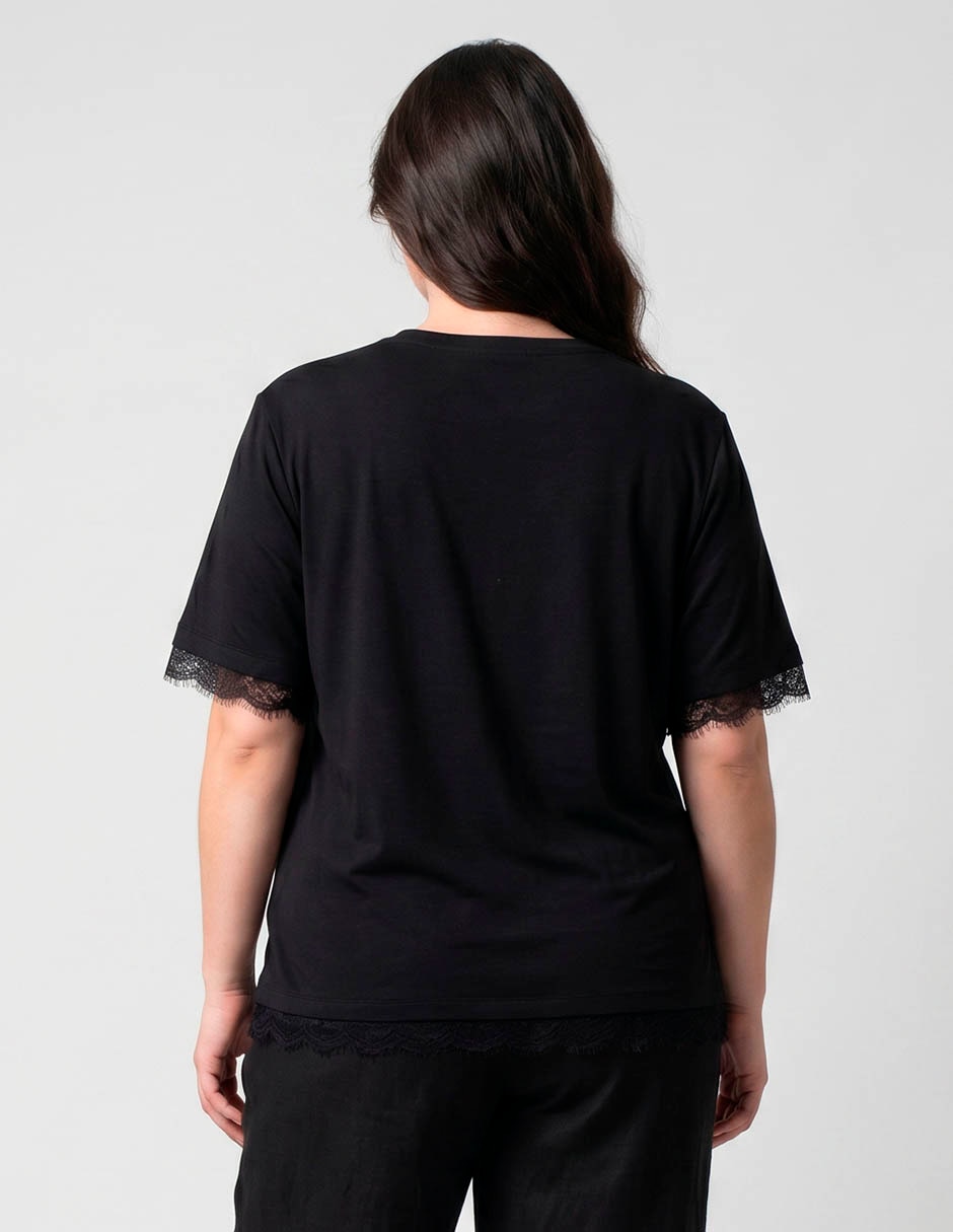 Blusa manga al codo para mujer 2