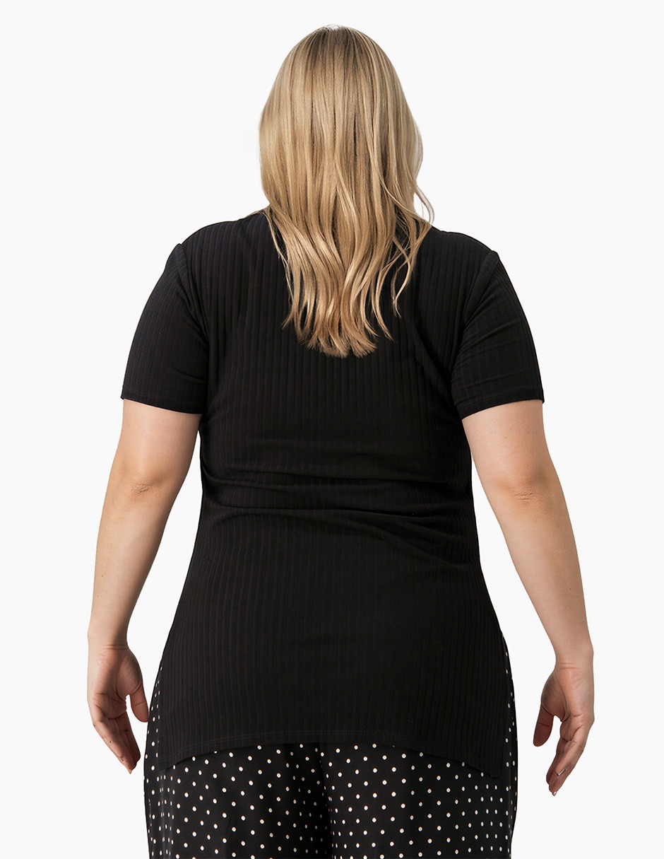 Blusa manga corta para mujer 2