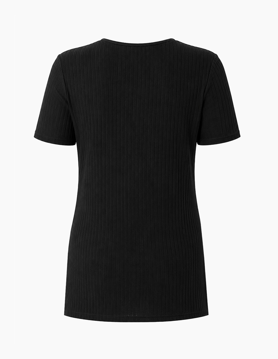 Blusa ivonne plus manga corta para mujer