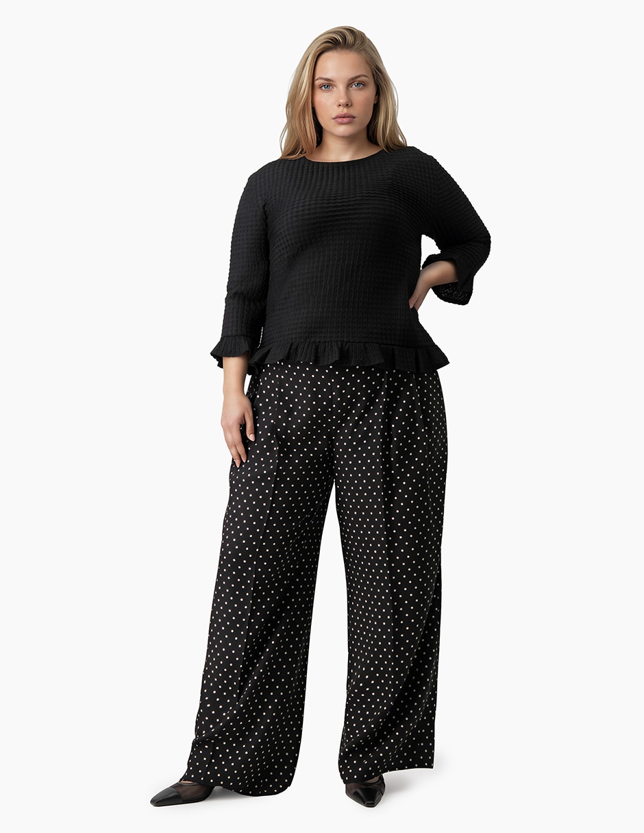 Blusa manga 3/4 para mujer 4