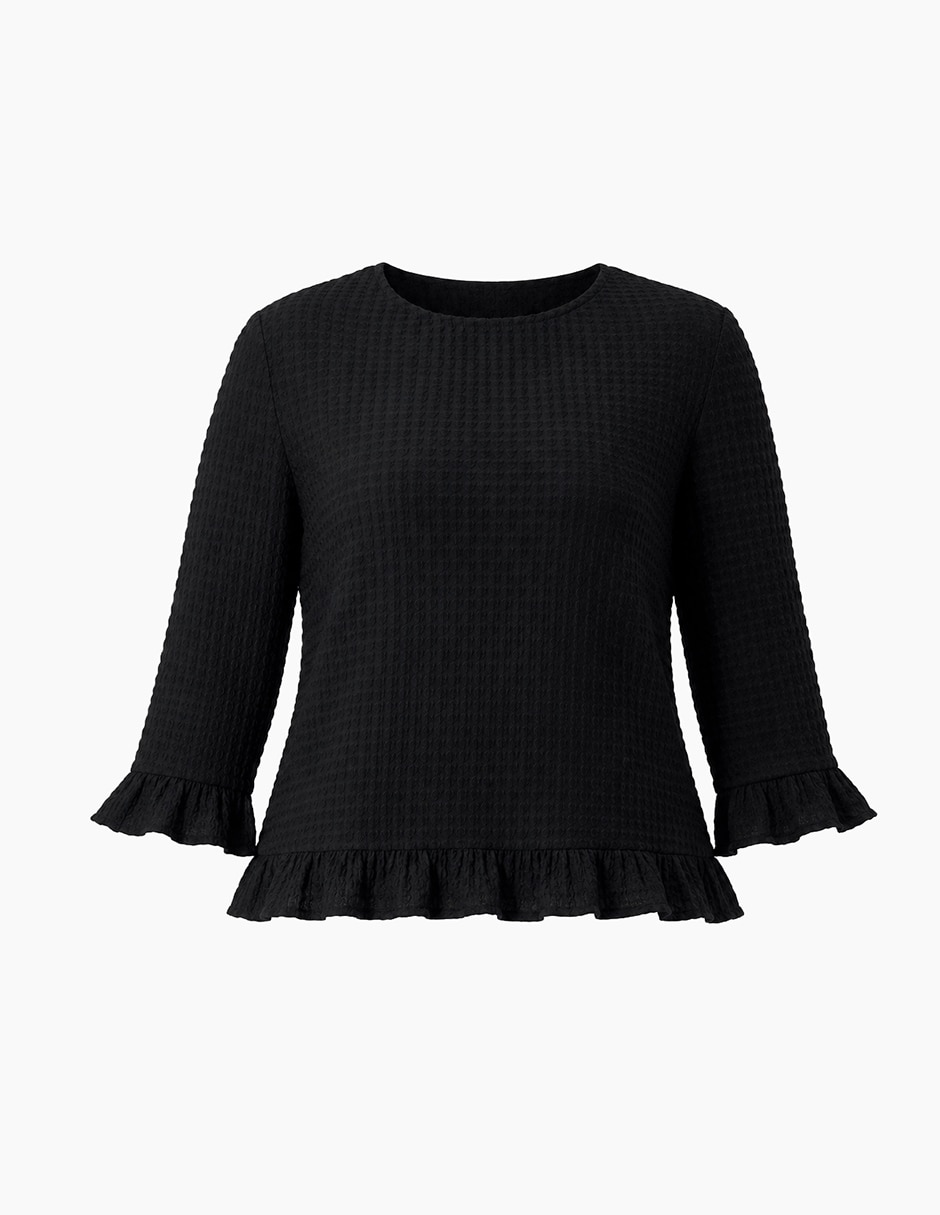 Blusa manga 3/4 para mujer 6