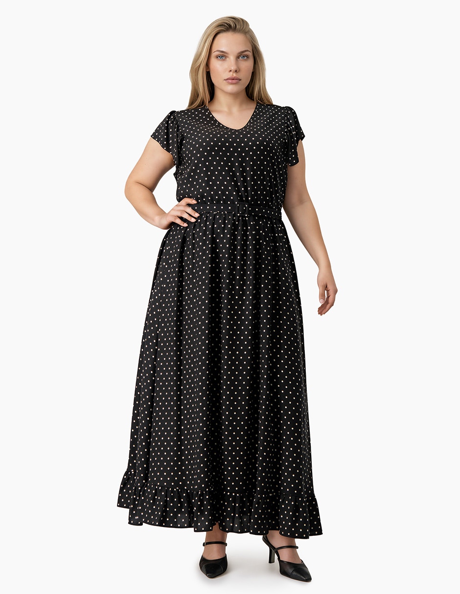 Vestido largo casual para mujer
