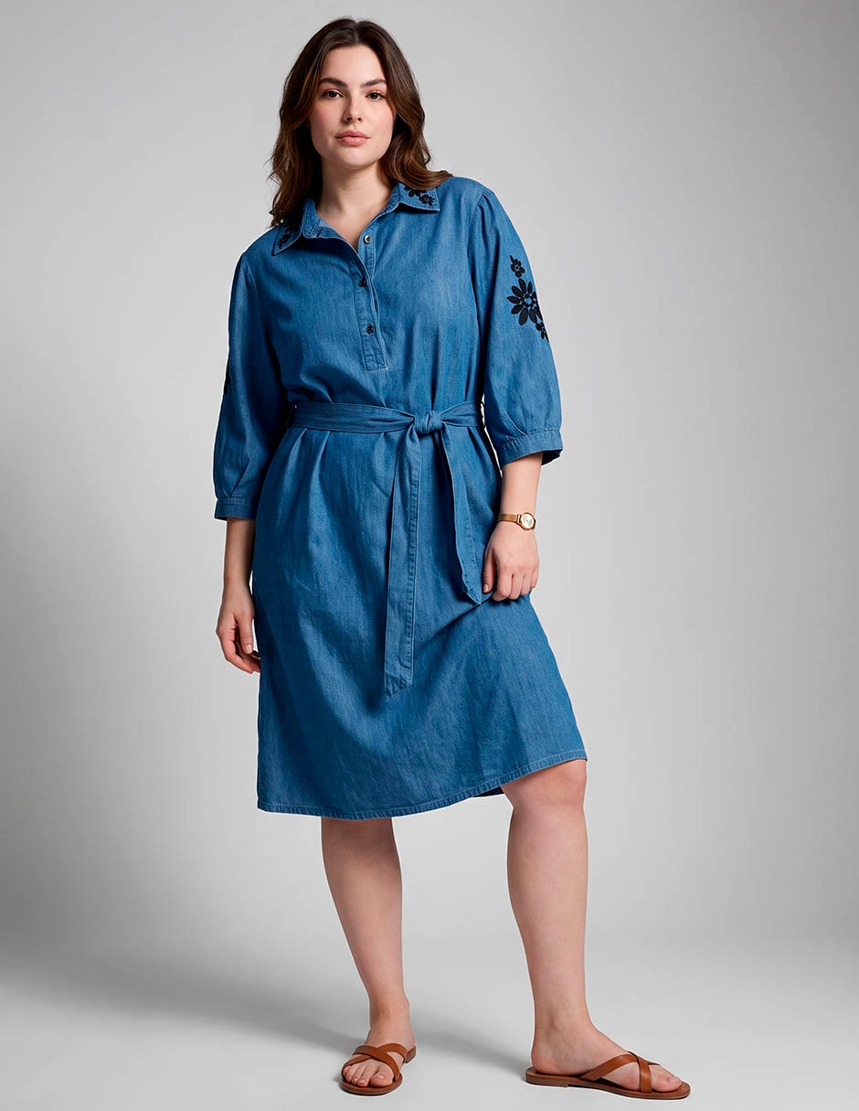 Vestido a la rodilla casual lieb para mujer Vestido a la rodilla casual lieb para mujer