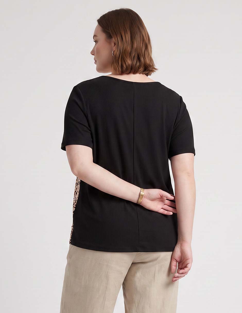 Blusa manga corta para mujer 2