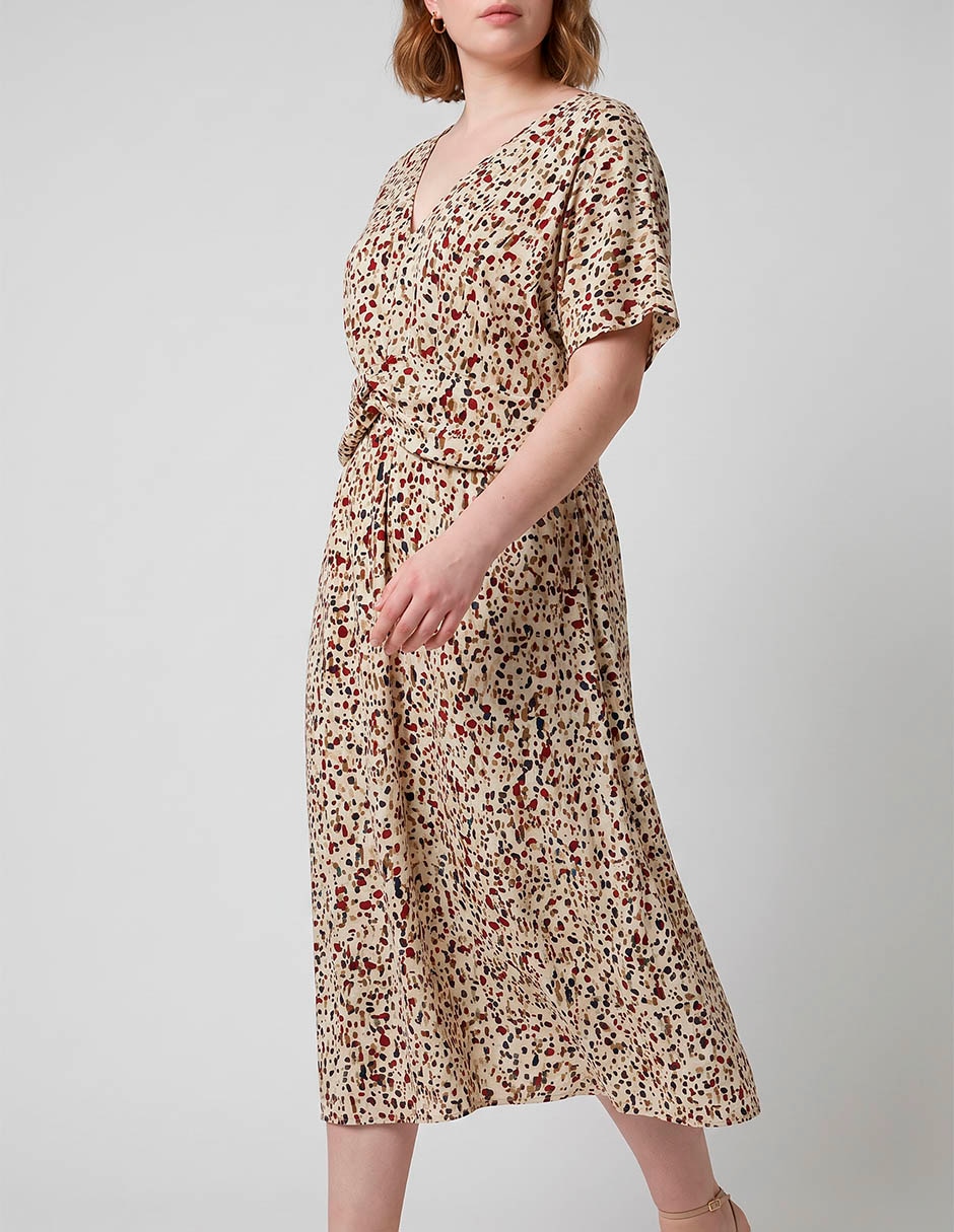 Vestido crop casual lieb plus para mujer