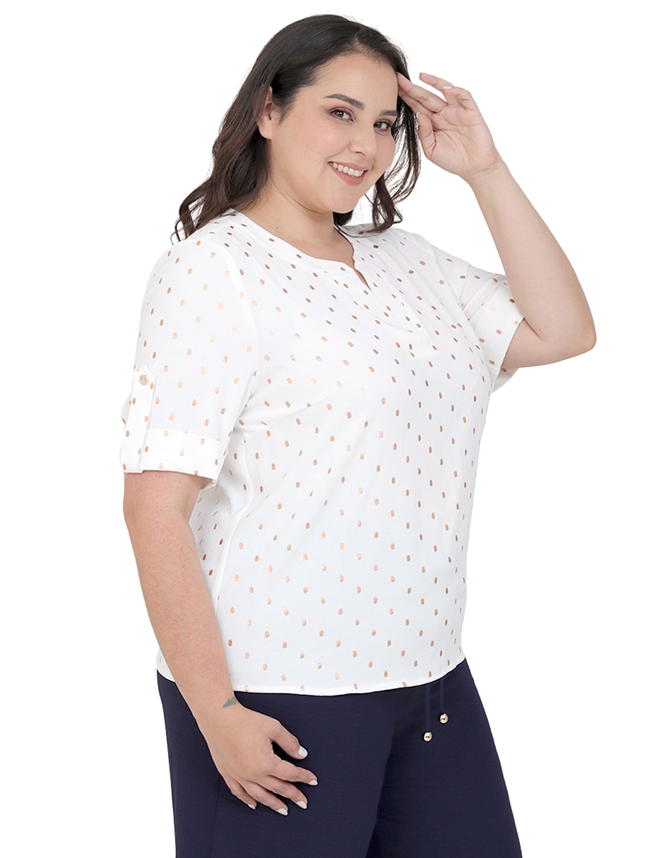 Blusa manga 3/4 para mujer 2
