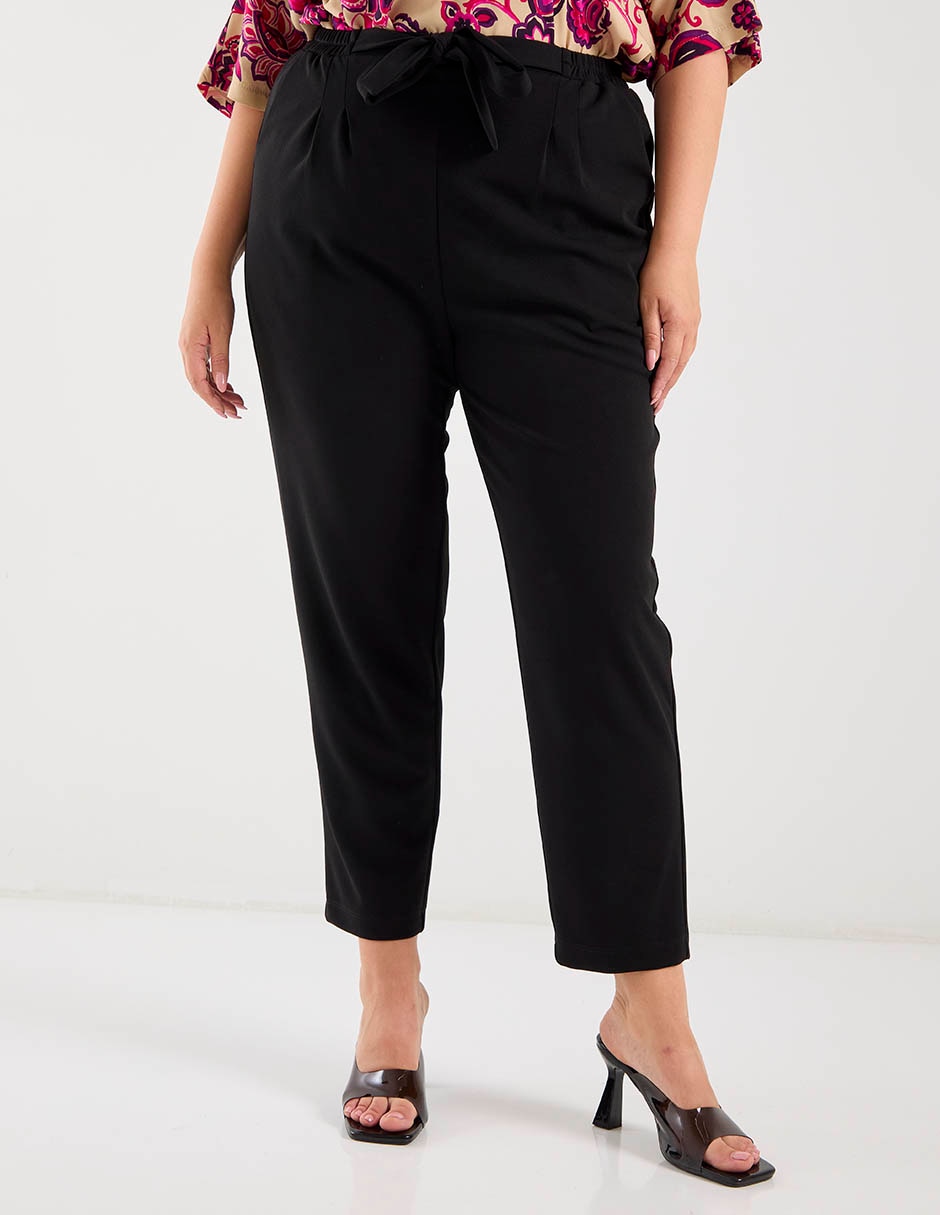 Pantalón relaxed straight para mujer