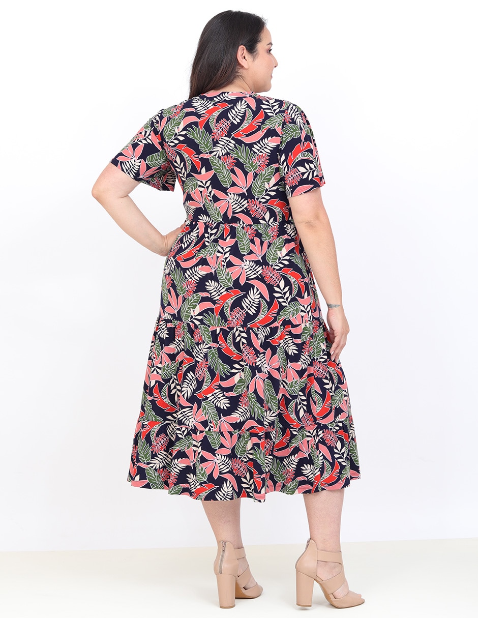 Vestido midi casual grupo cartagena para mujer 2
