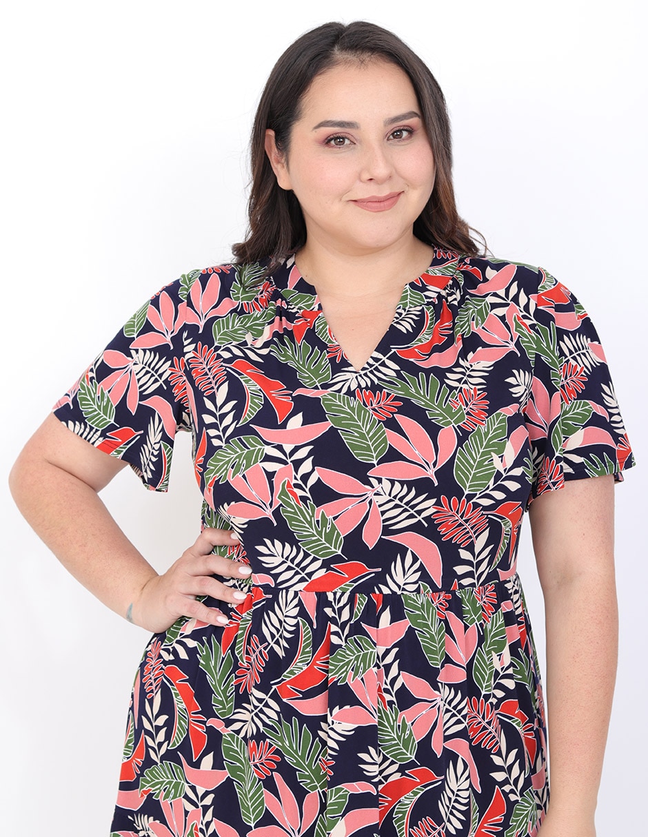 Vestido midi casual grupo cartagena para mujer 3