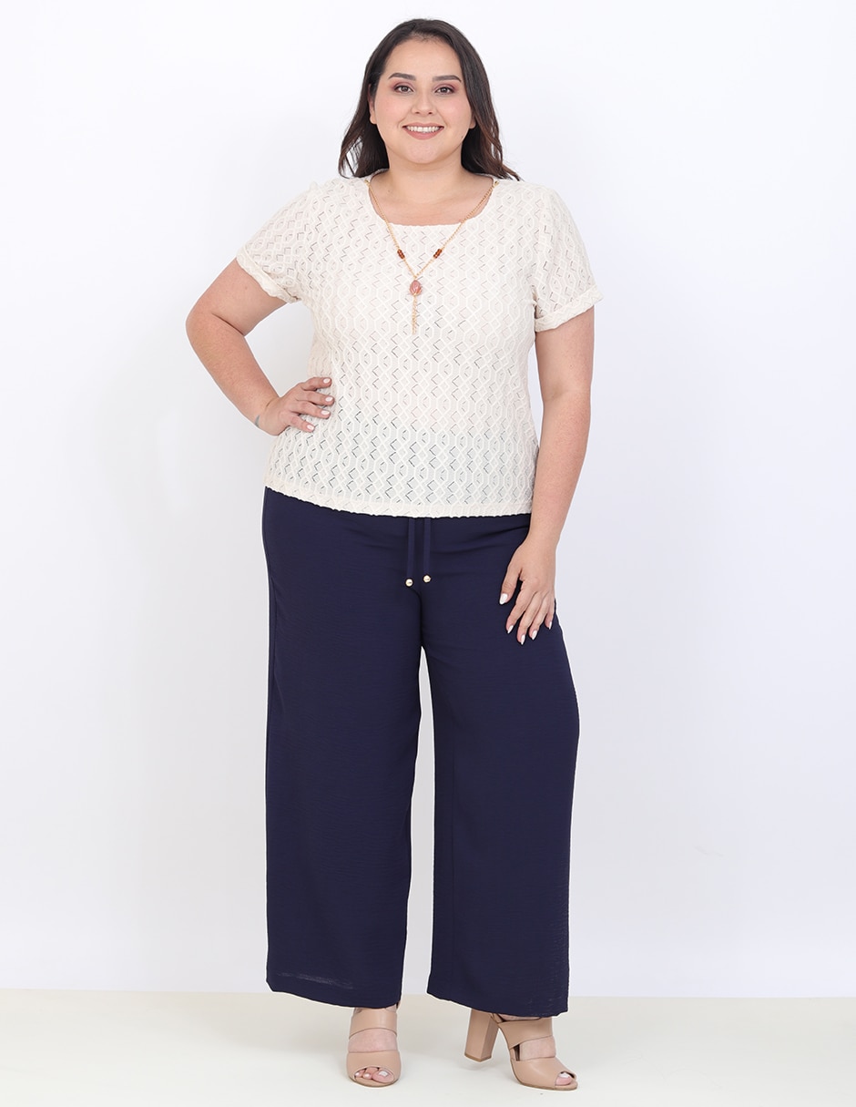 Blusa manga corta para mujer 6