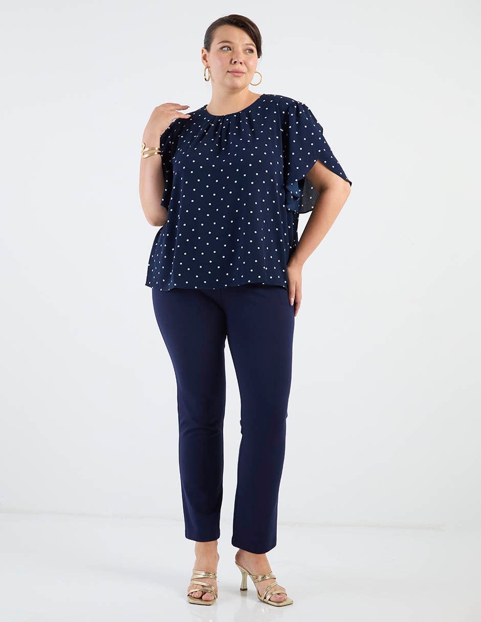 Pantalón chino Davinchy slim para mujer