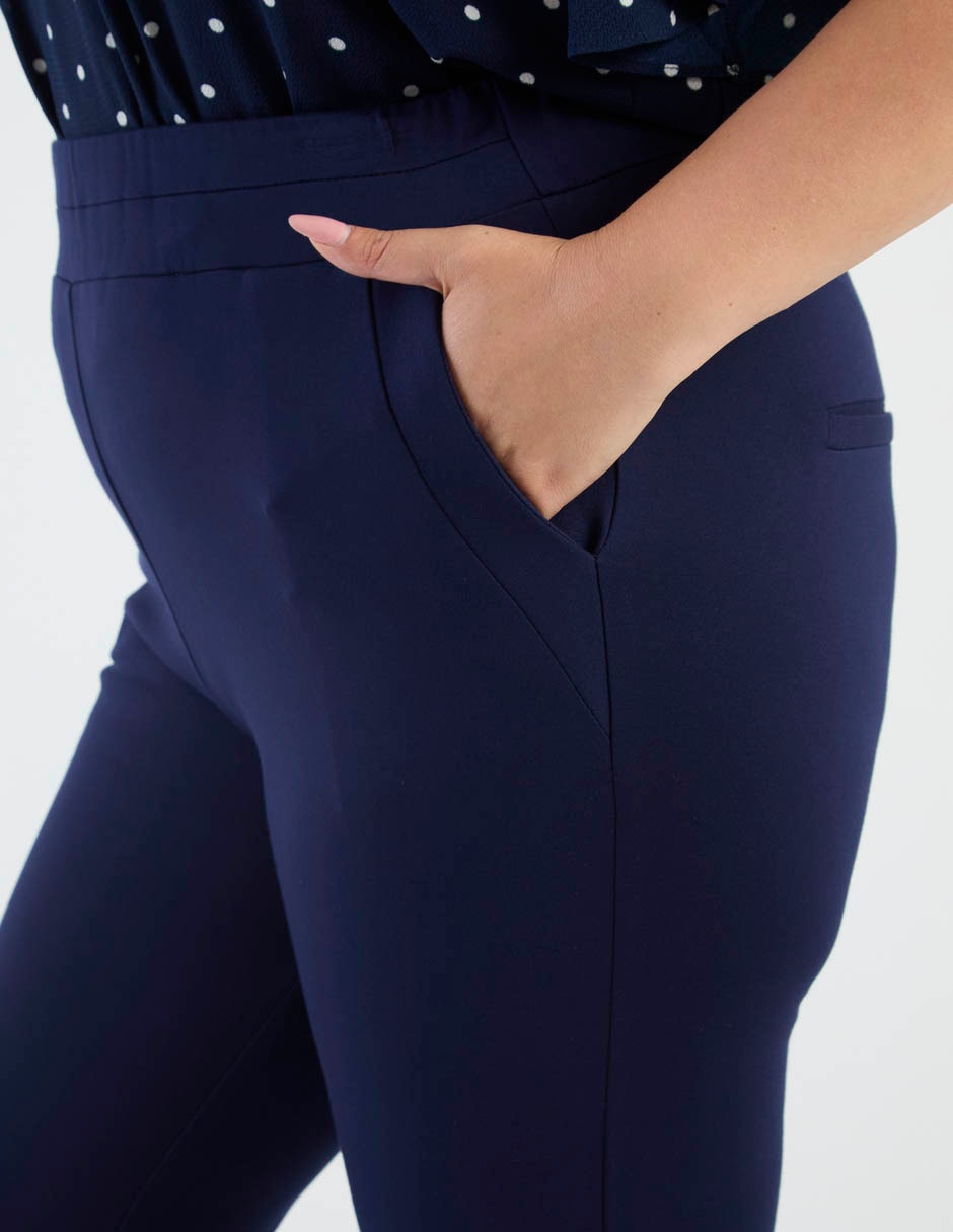 Pantalón chino Davinchy slim para mujer
