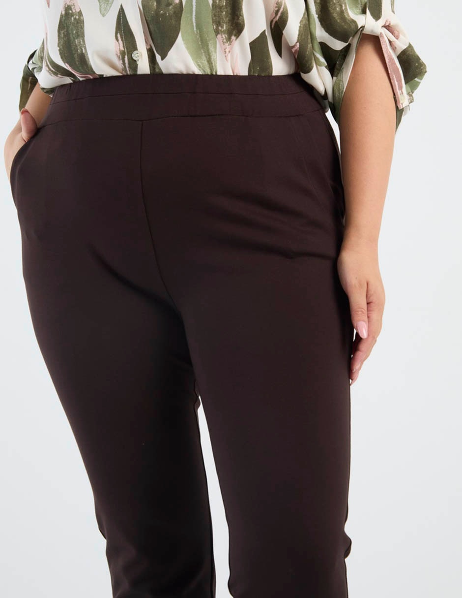 Pantalón chino Davinchy slim para mujer