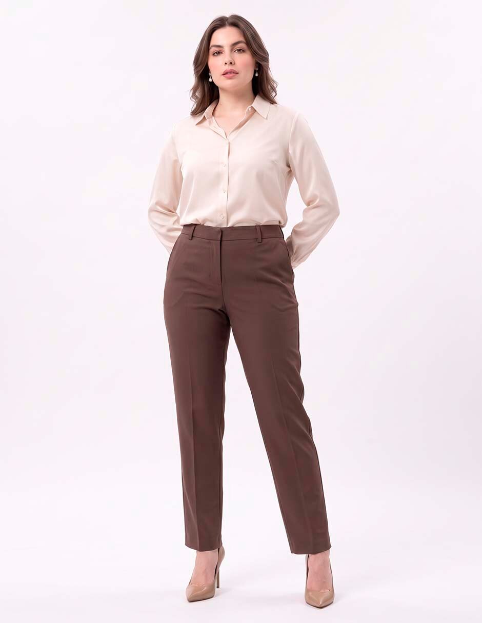 Pantalón straight para mujer 3