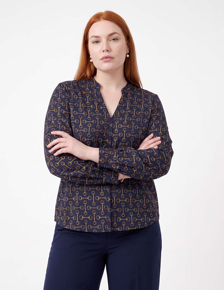Blusa manga larga para mujer 4