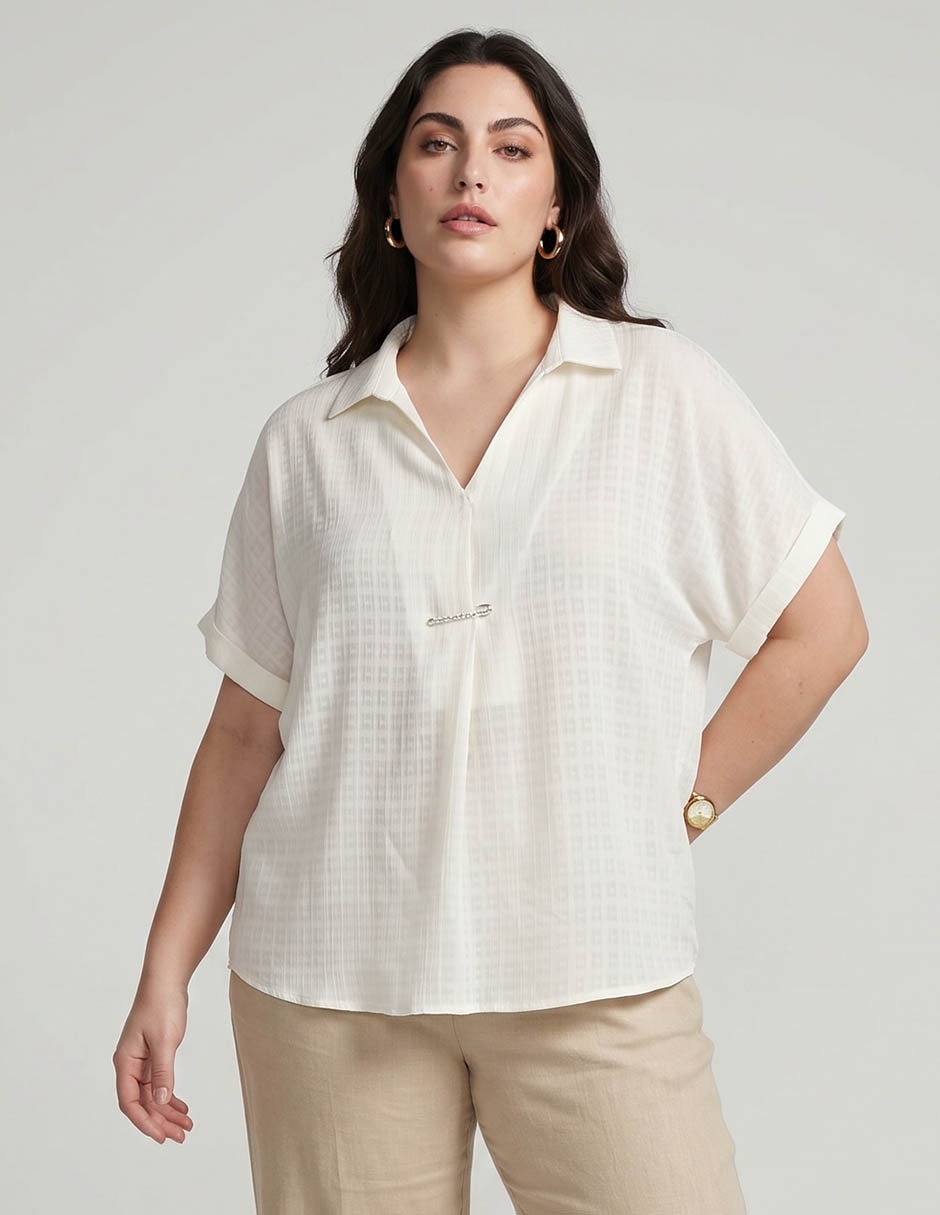 Blusa blusa manga corta para mujer Blusa blusa manga corta para mujer