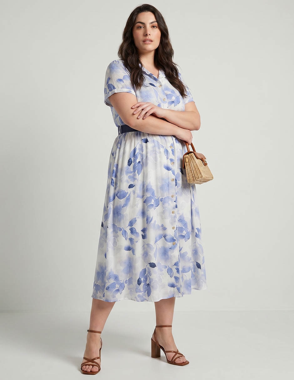 Vestido midi casual para mujer 3