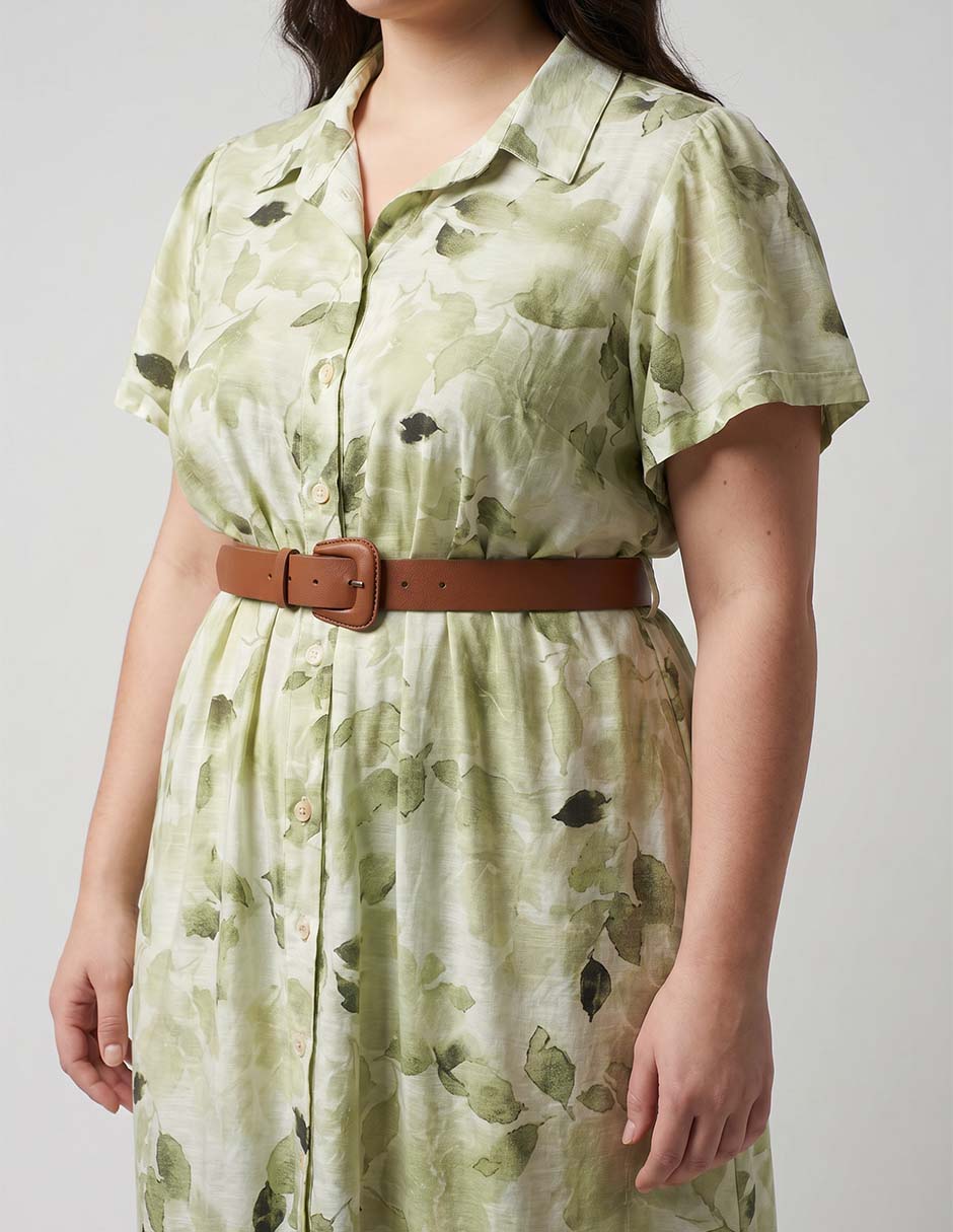 Vestido midi casual para mujer