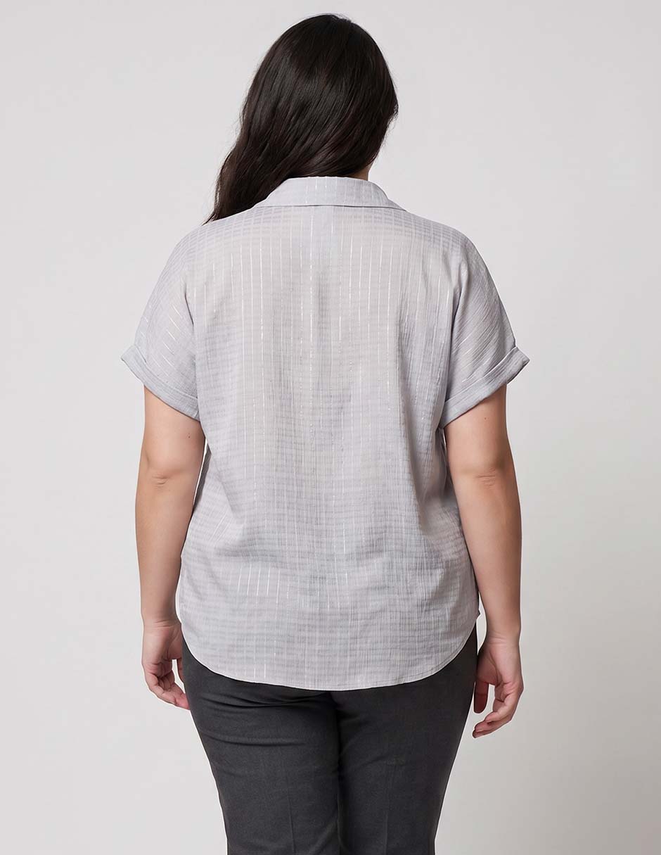 Blusa manga corta para mujer 2