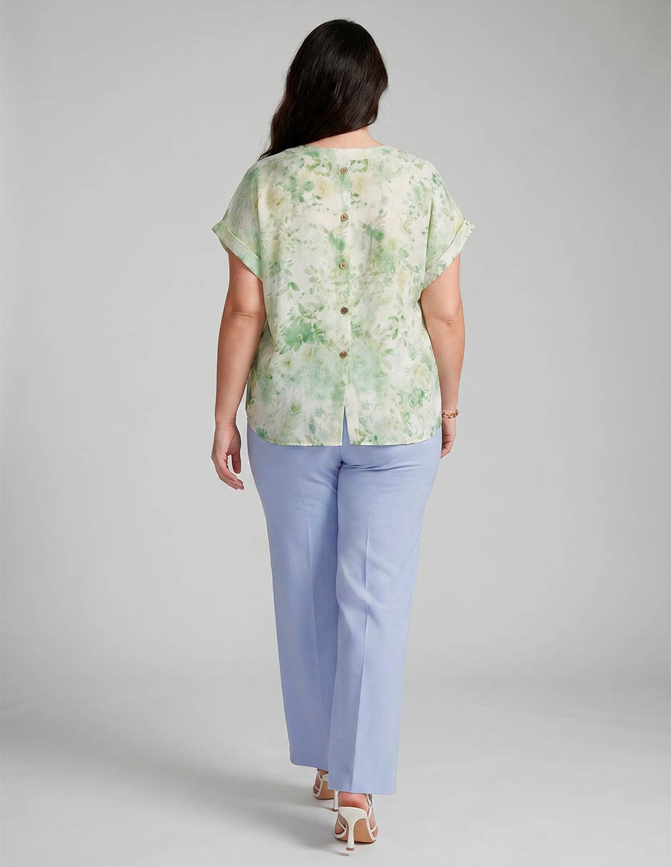 Blusa manga corta para mujer 2