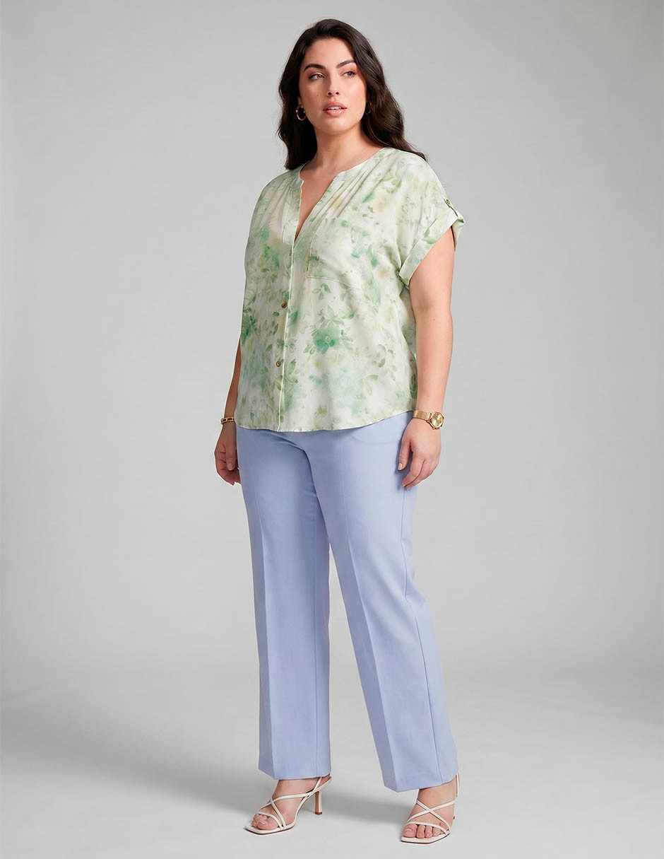 Blusa manga corta para mujer 3