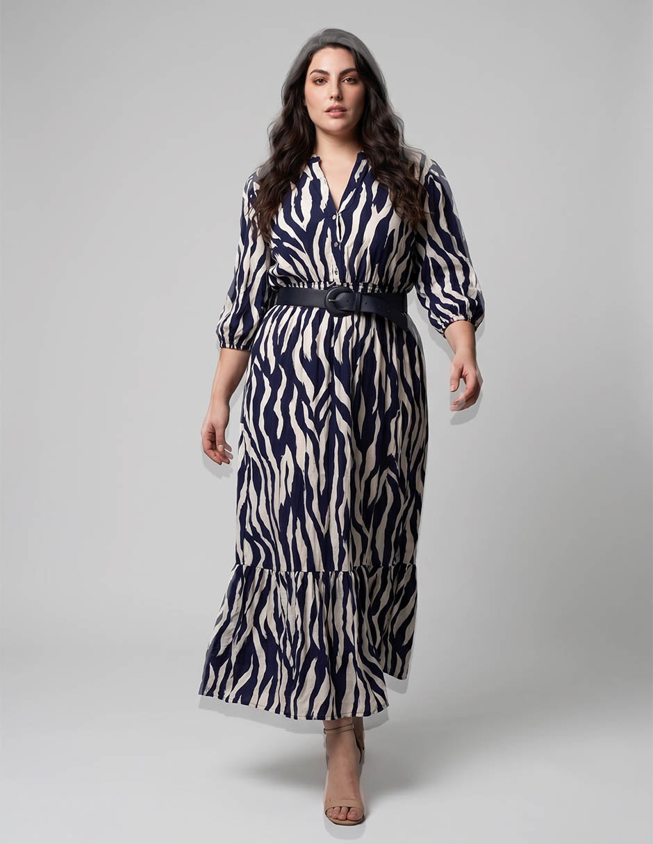 Vestido largo casual para mujer