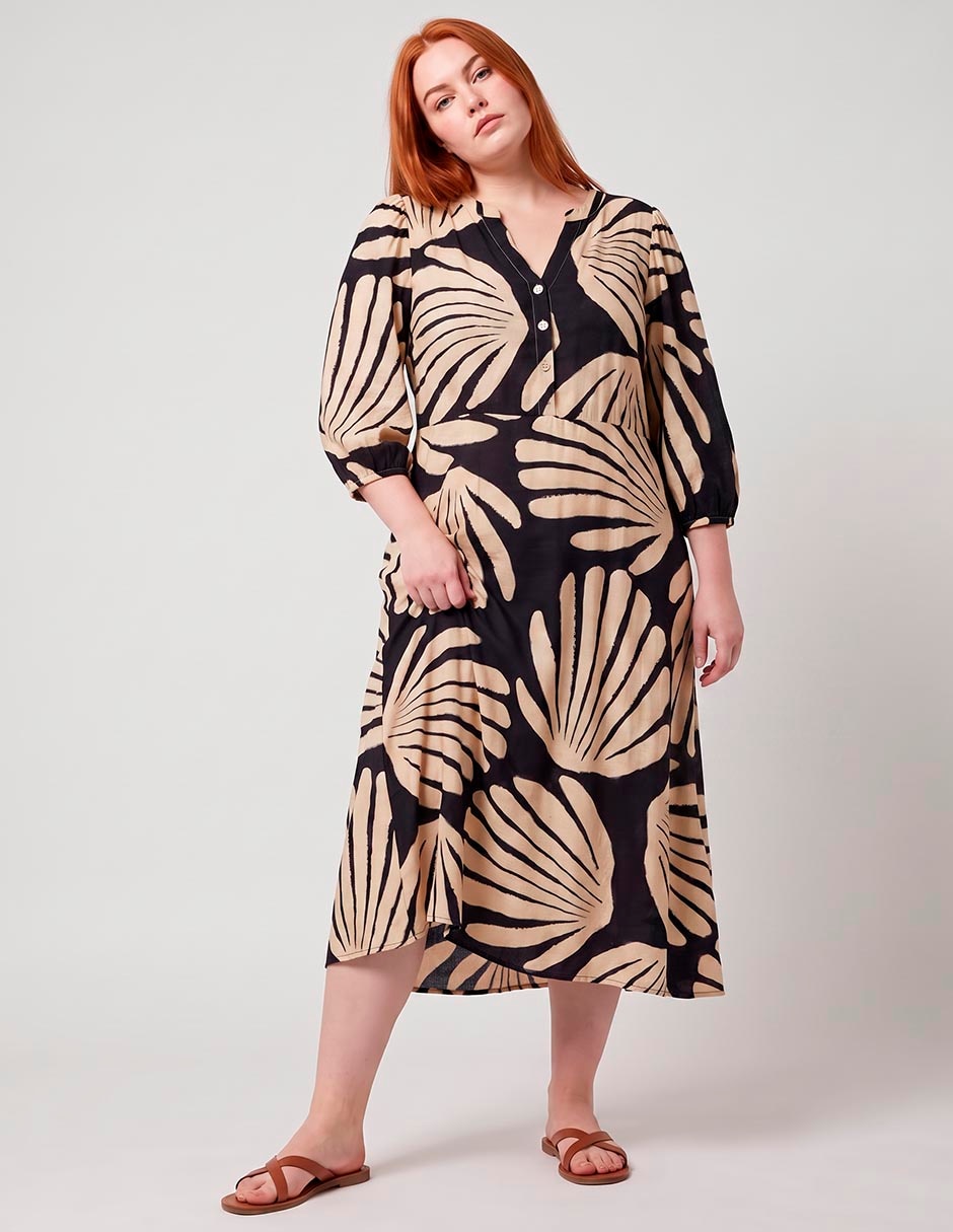 Vestido largo casual para mujer 1