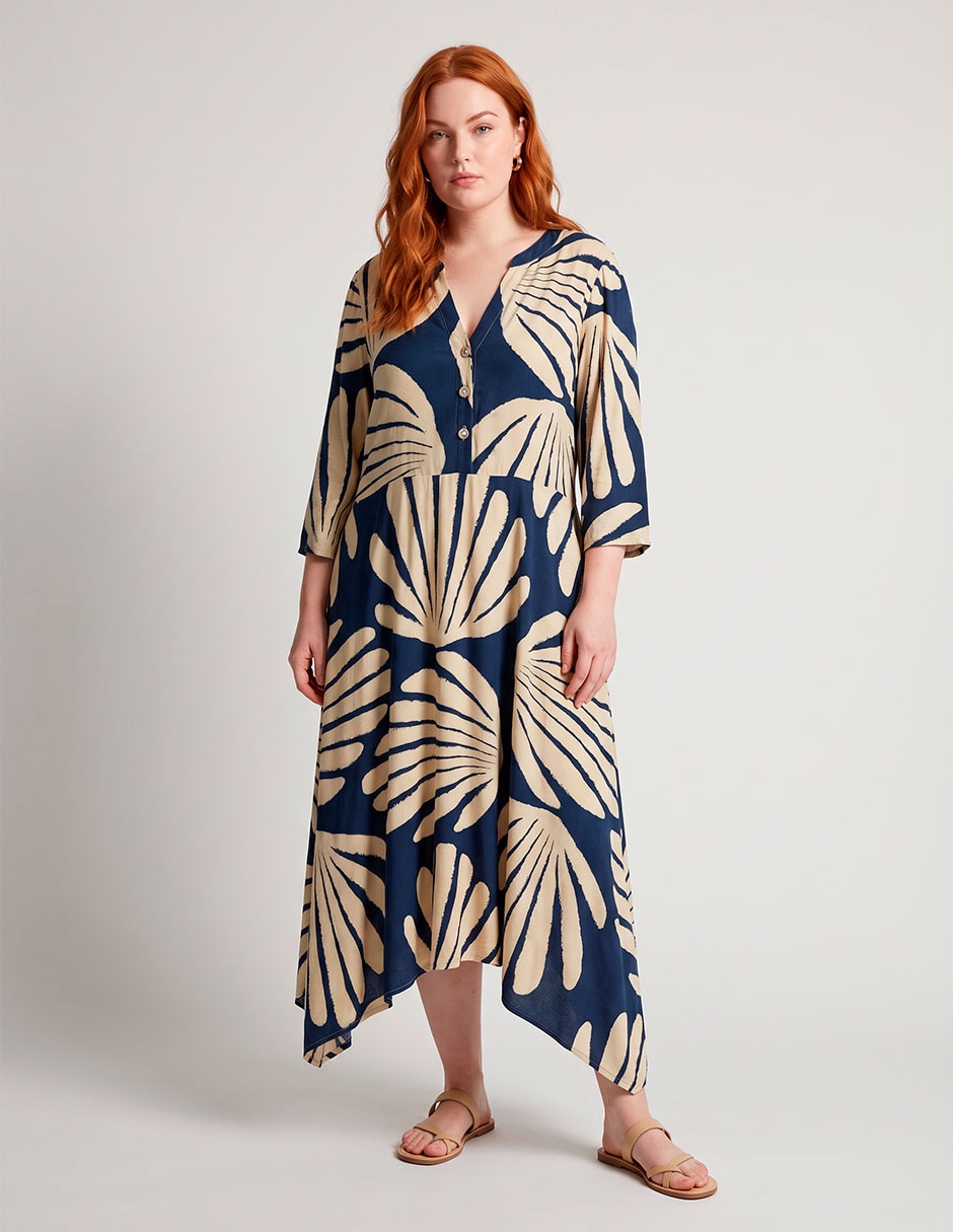 Vestido largo casual para mujer Vestido largo casual para mujer