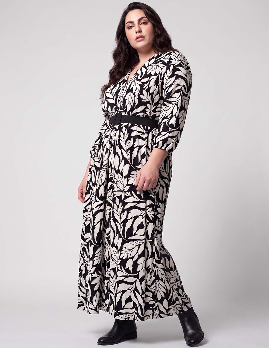 Vestido largo casual para mujer Vestido largo casual para mujer