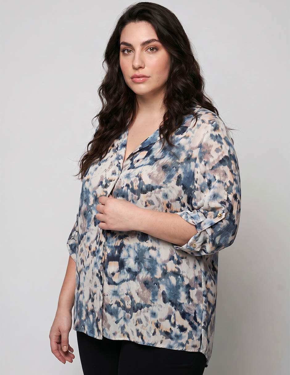 Blusa manga 3/4 para mujer 3