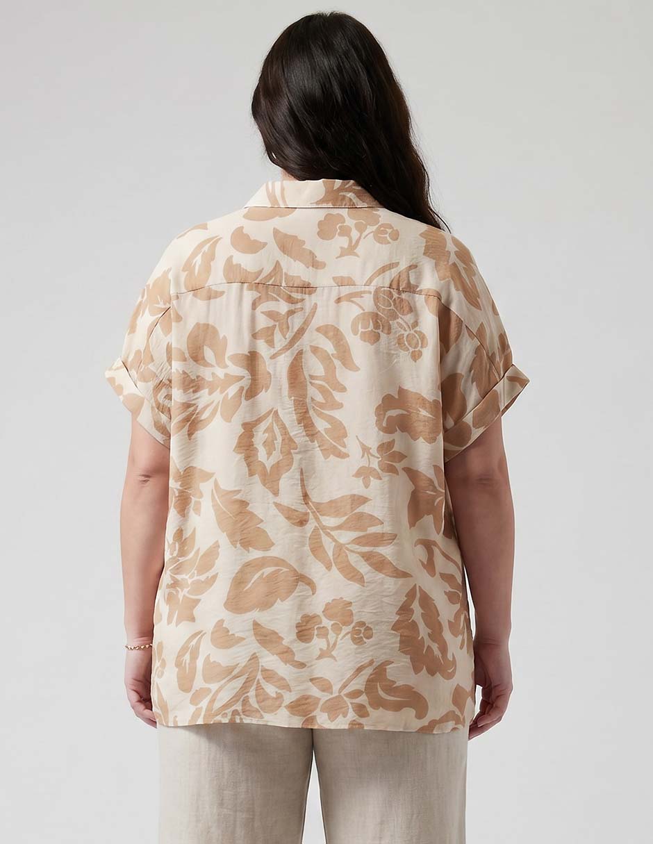 Blusa manga corta para mujer 2