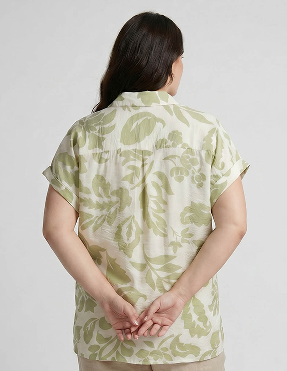 Blusa manga corta para mujer 2