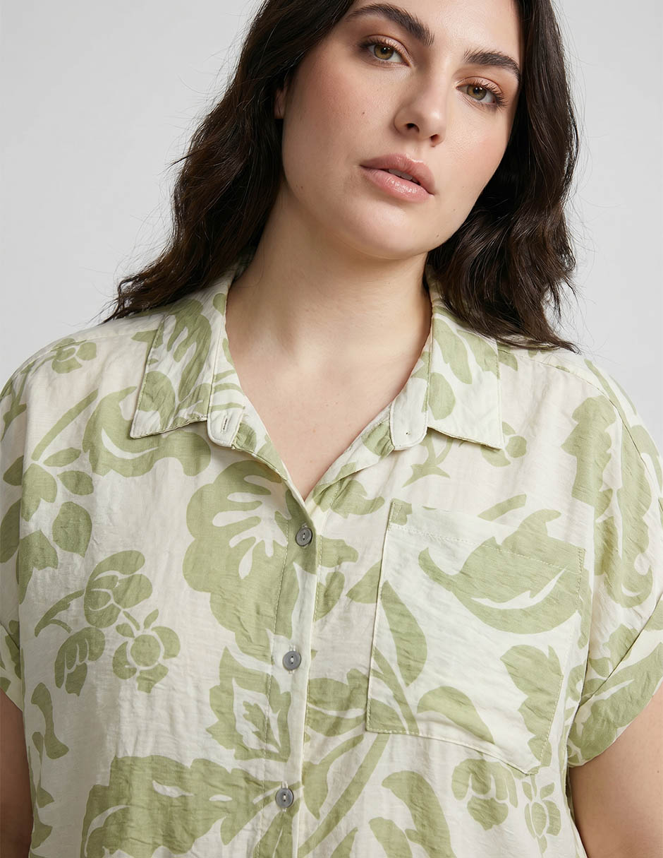 Blusa manga corta para mujer 3
