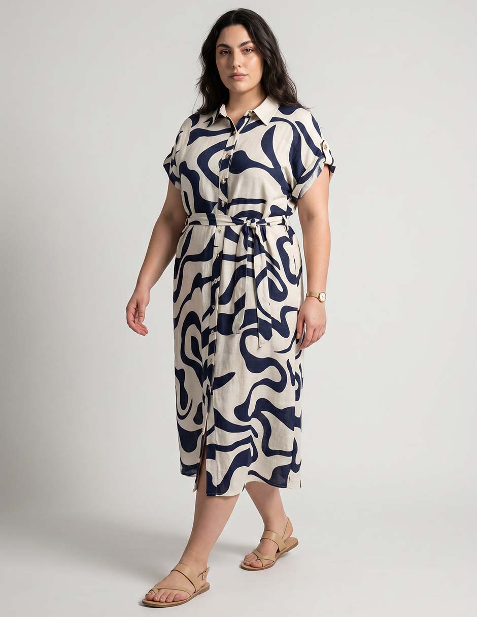 Vestido crop casual para mujer Vestido crop casual para mujer