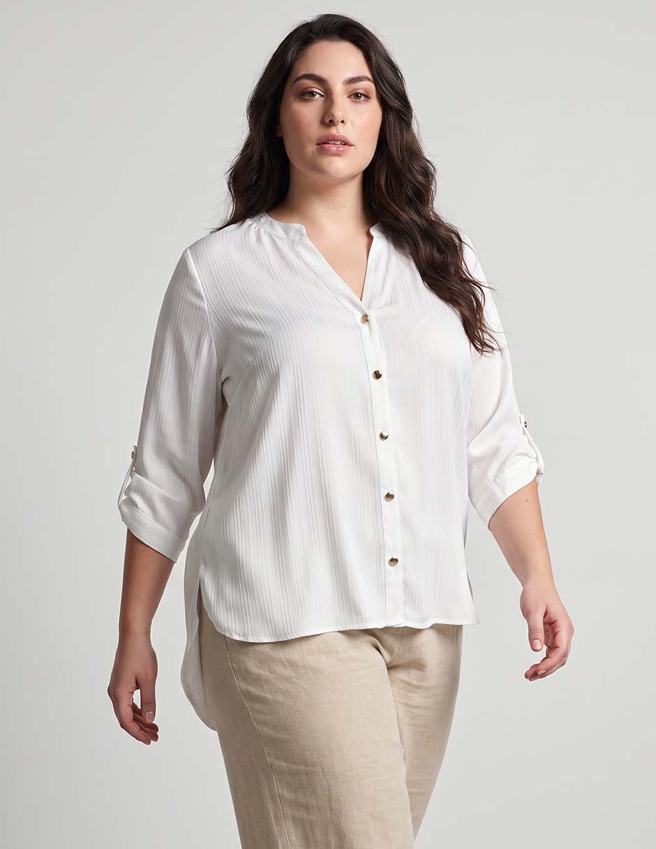 Blusa manga 3/4 para mujer Blusa manga 3/4 para mujer