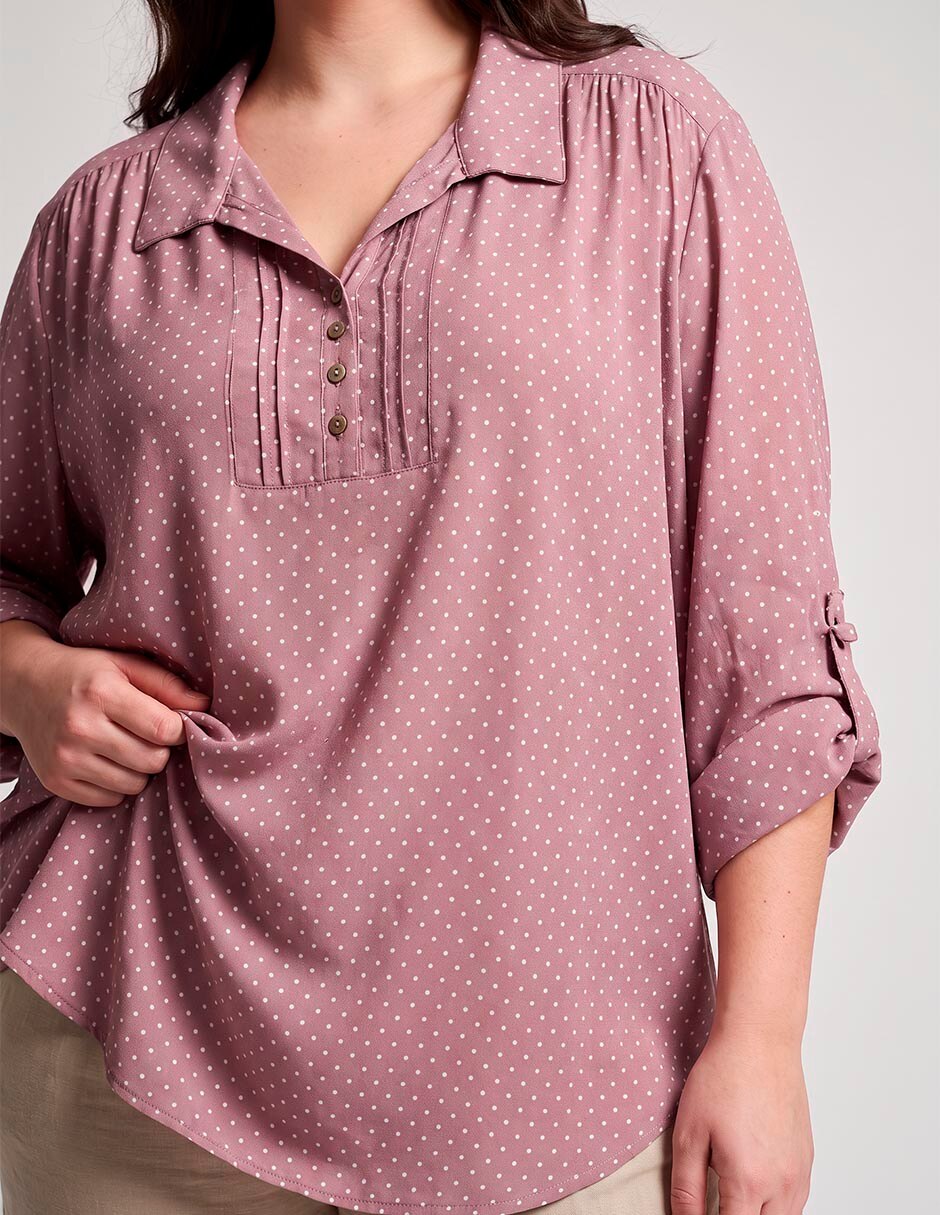 Blusa manga 3/4 para mujer 3