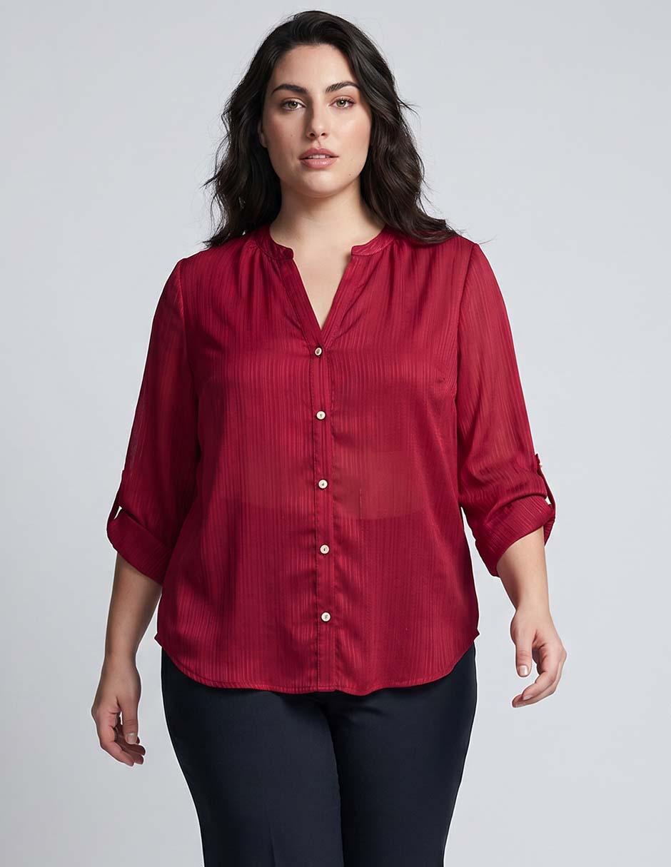 Blusa davinchy manga 3/4 para mujer