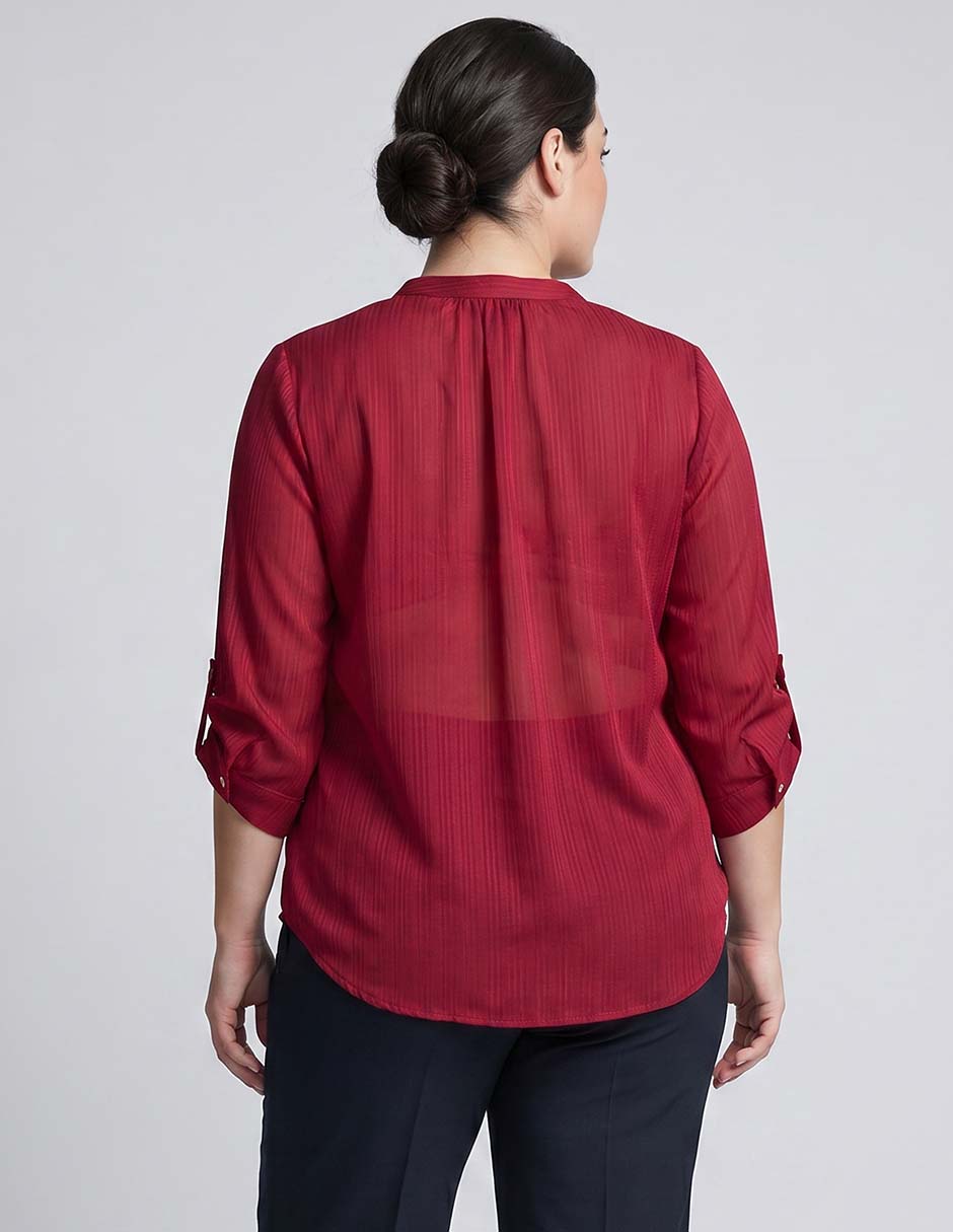 Blusa davinchy manga 3/4 para mujer