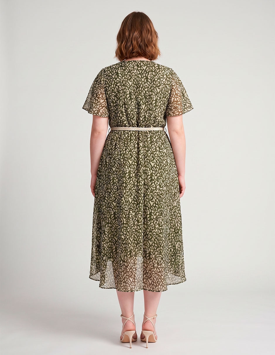 Vestido midi casual para mujer 2