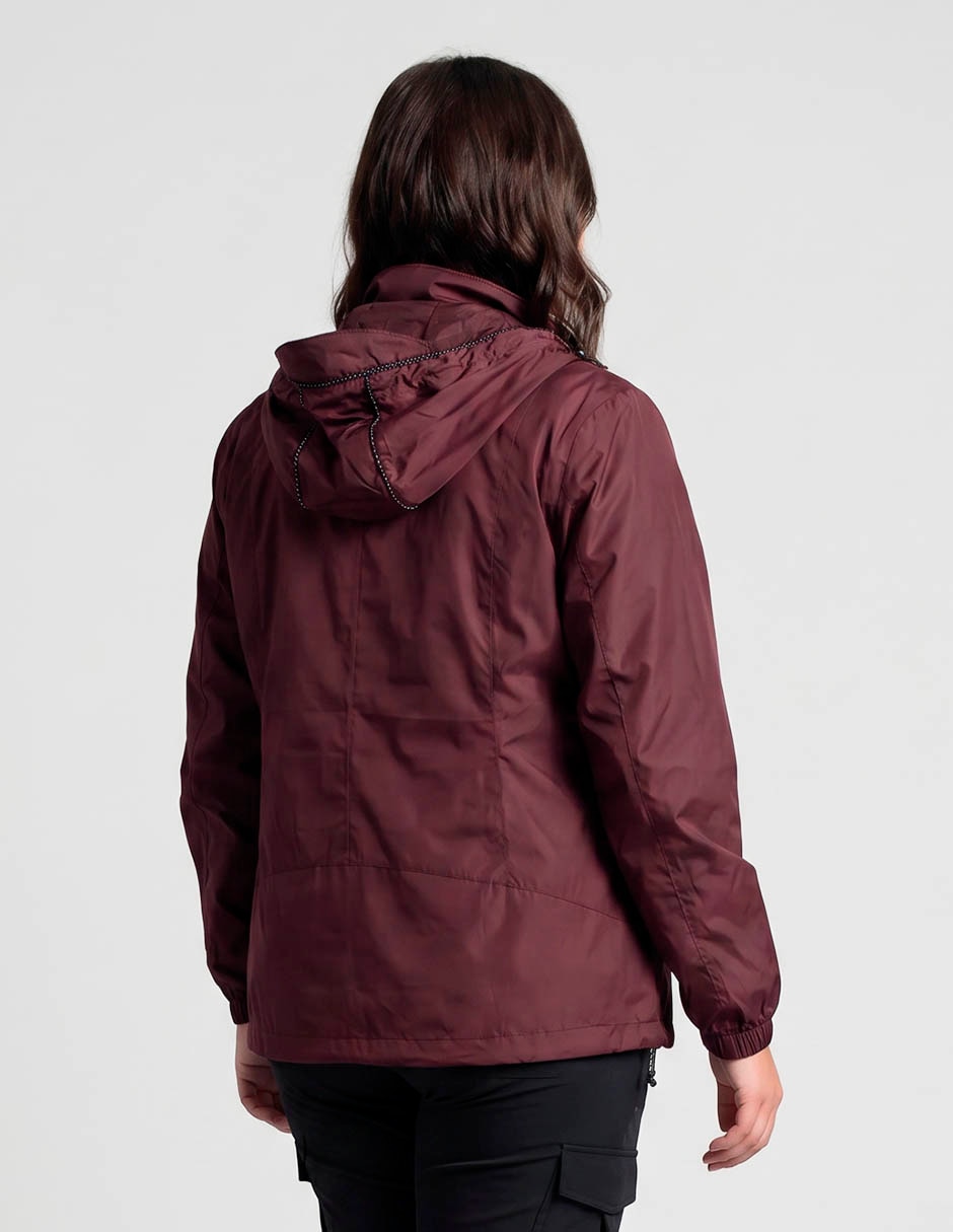 Gabardina capucha y bolsa para mujer 2