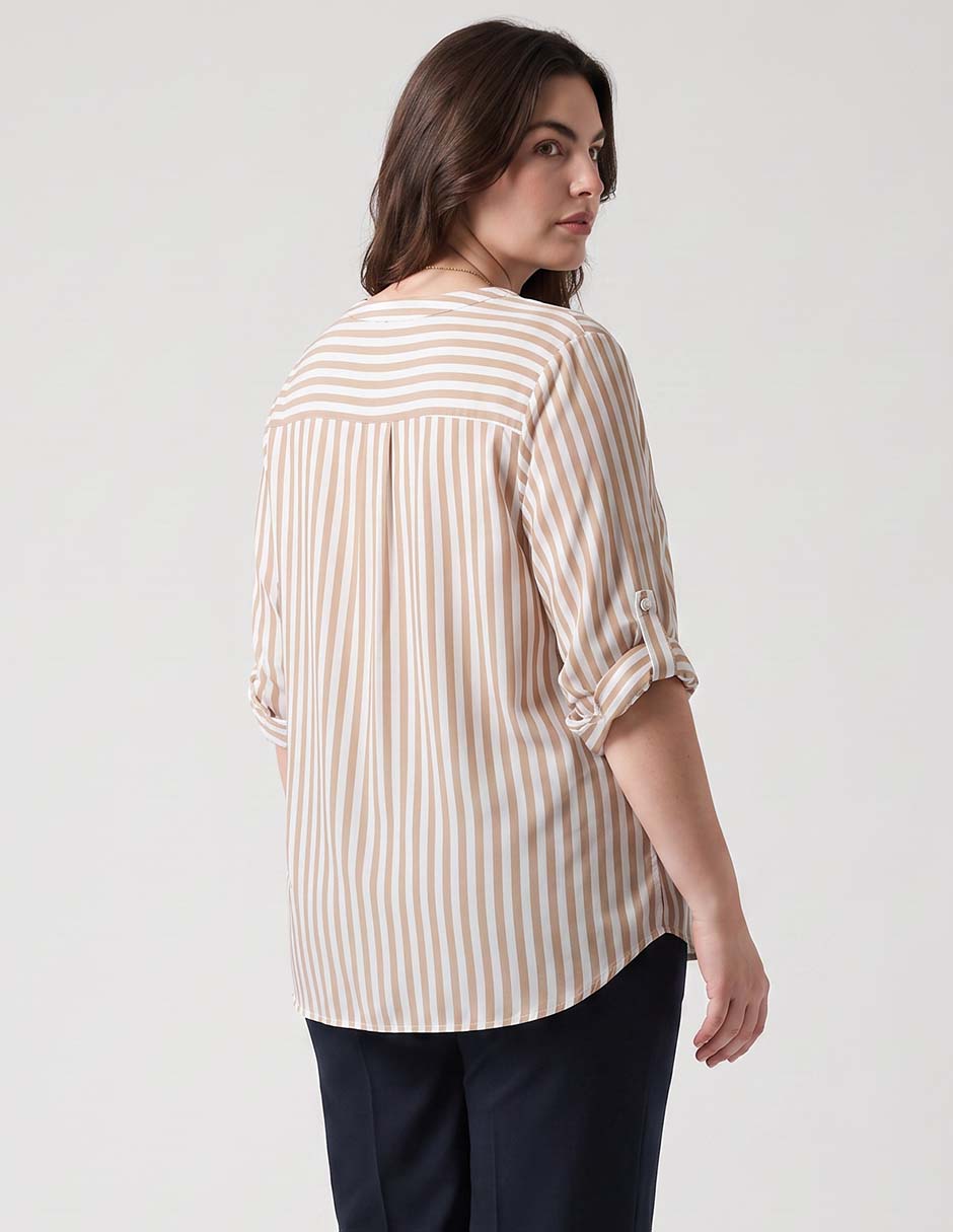 Blusa manga 3/4 para mujer 3