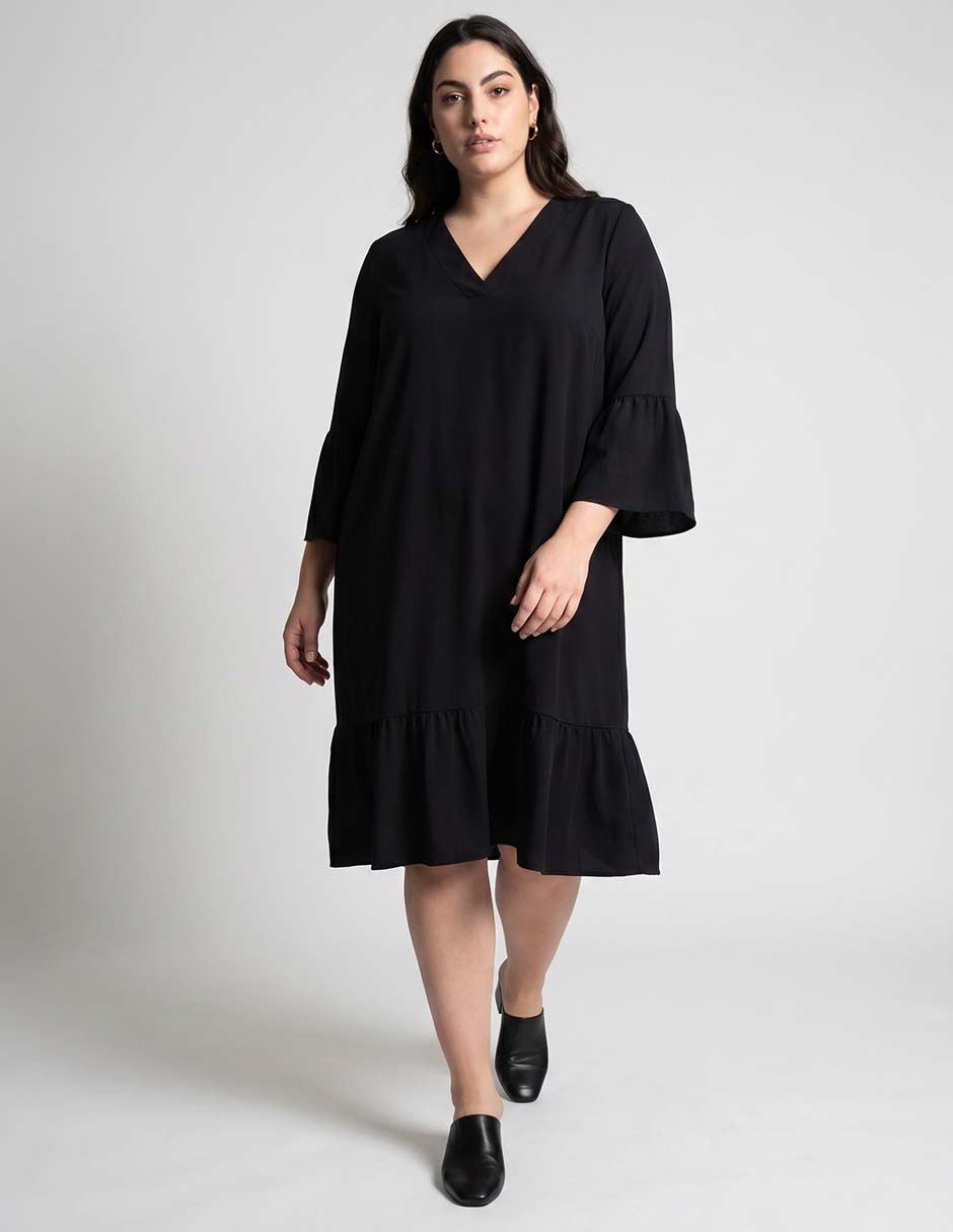 Vestido a la rodilla casual para mujer Vestido a la rodilla casual para mujer