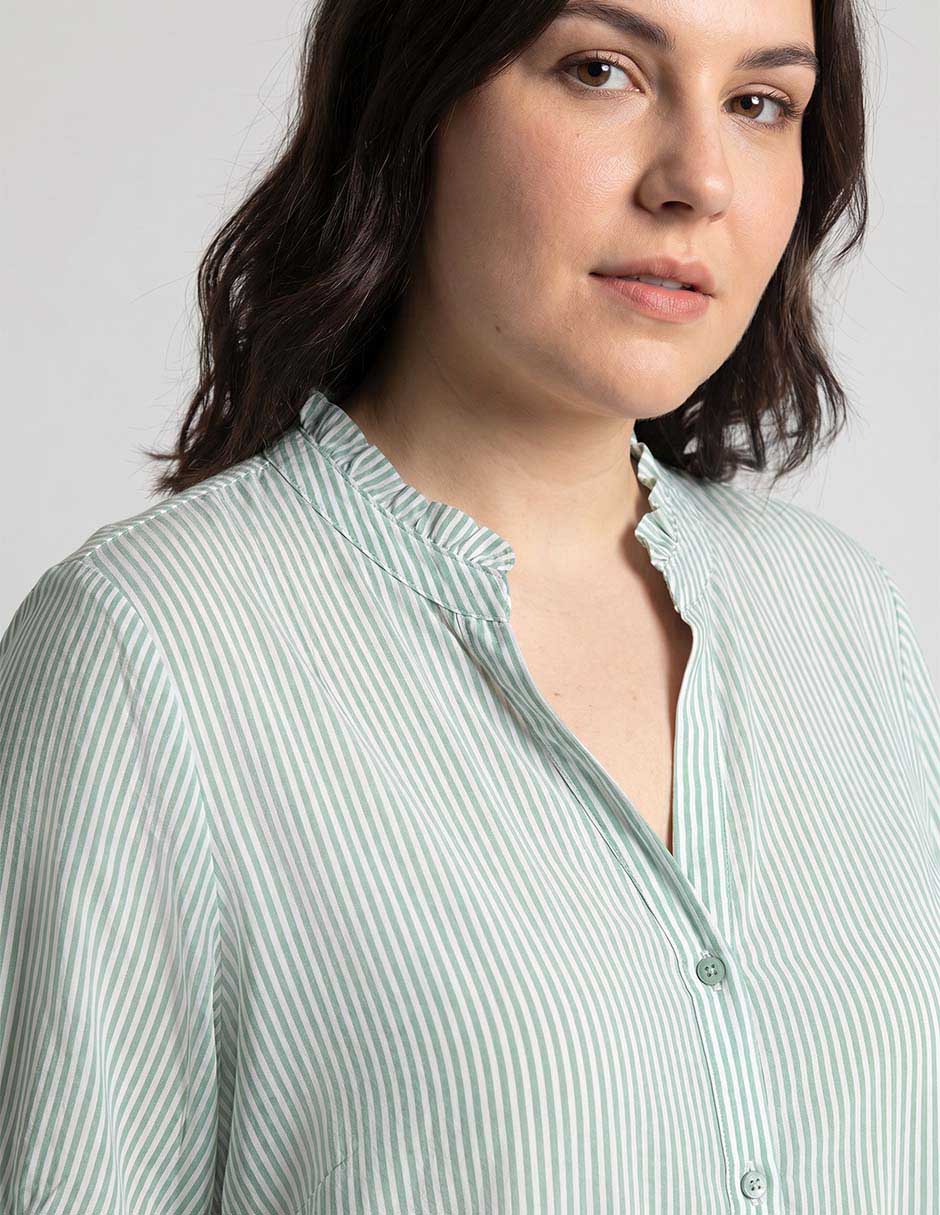 Blusa manga larga para mujer 4