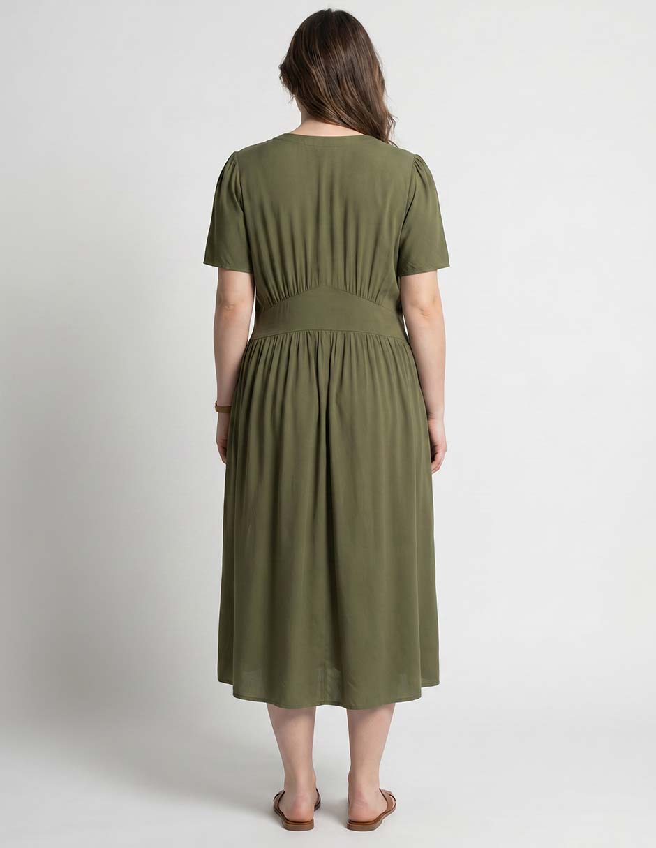 Vestido midi casual para mujer 2