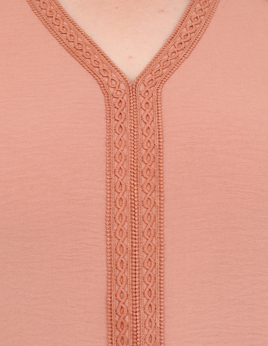 Blusa Cariló manga corta para mujer