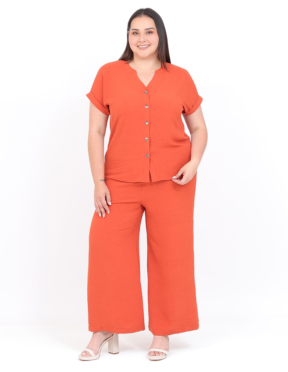 Blusa Cariló manga corta para mujer