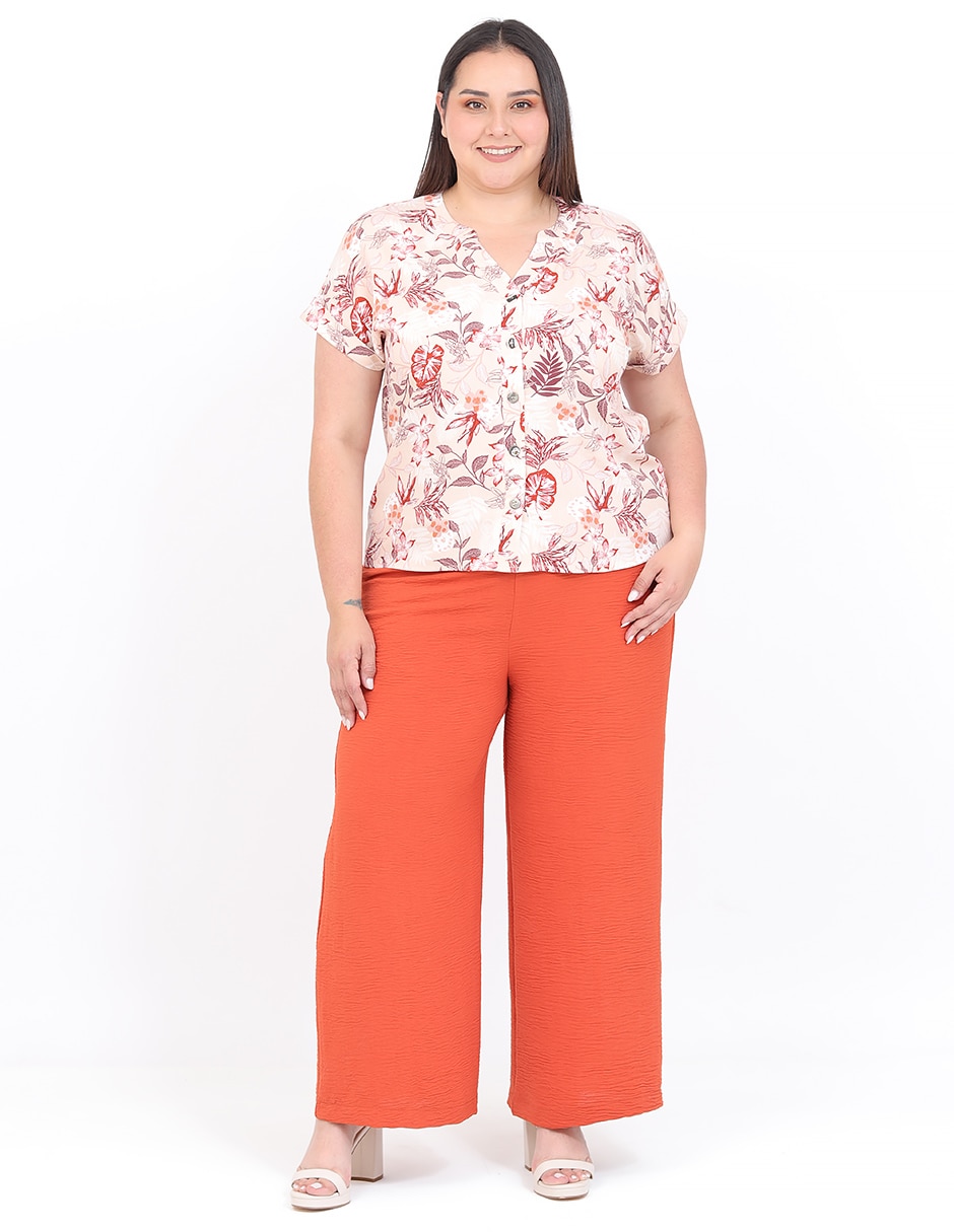 Blusa Cariló manga corta para mujer