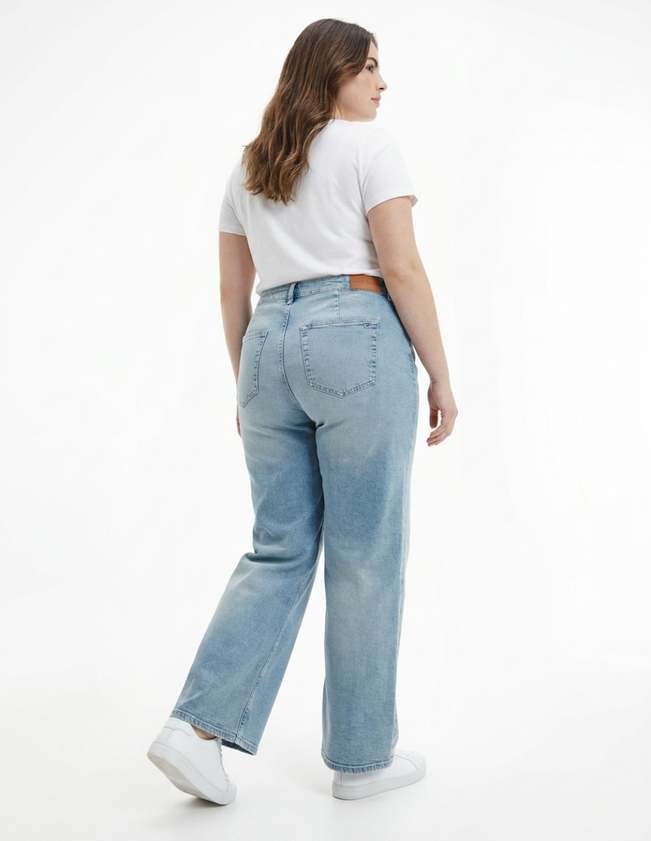 Jeans straight para mujer 2