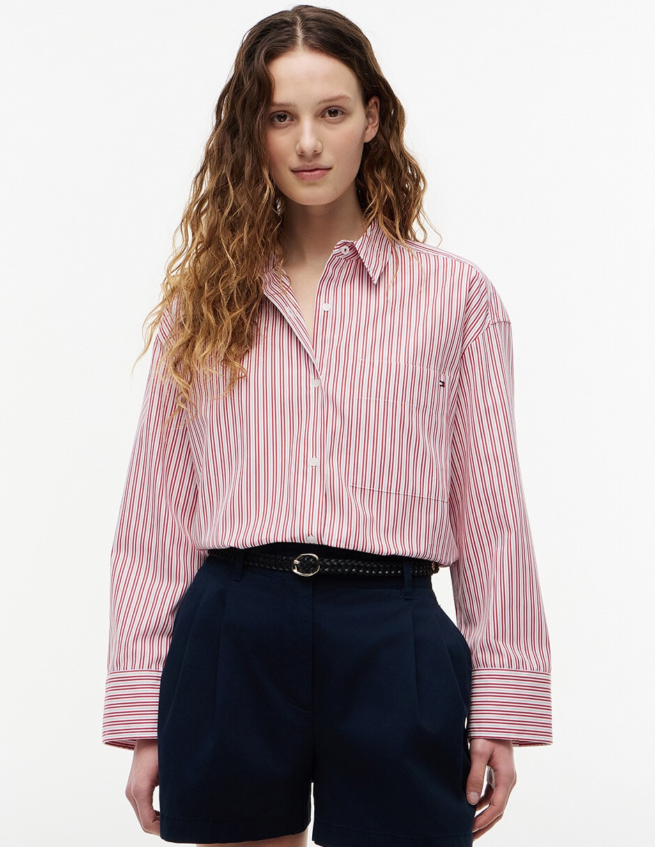 Blusa manga larga para mujer
